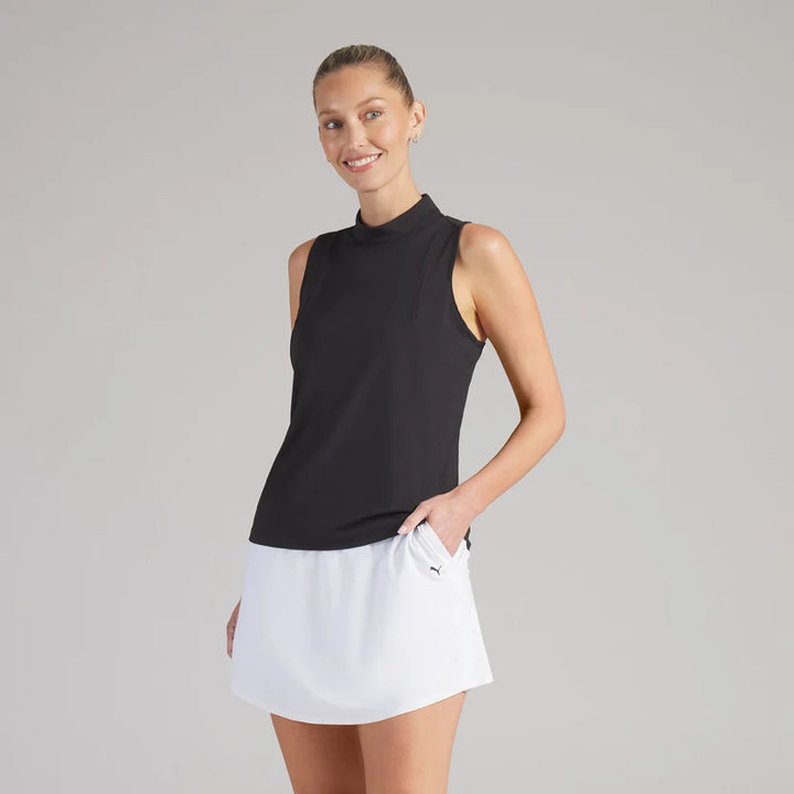 PUMA Nylon Sport Racerback Sleeveless Mockneck [2026]