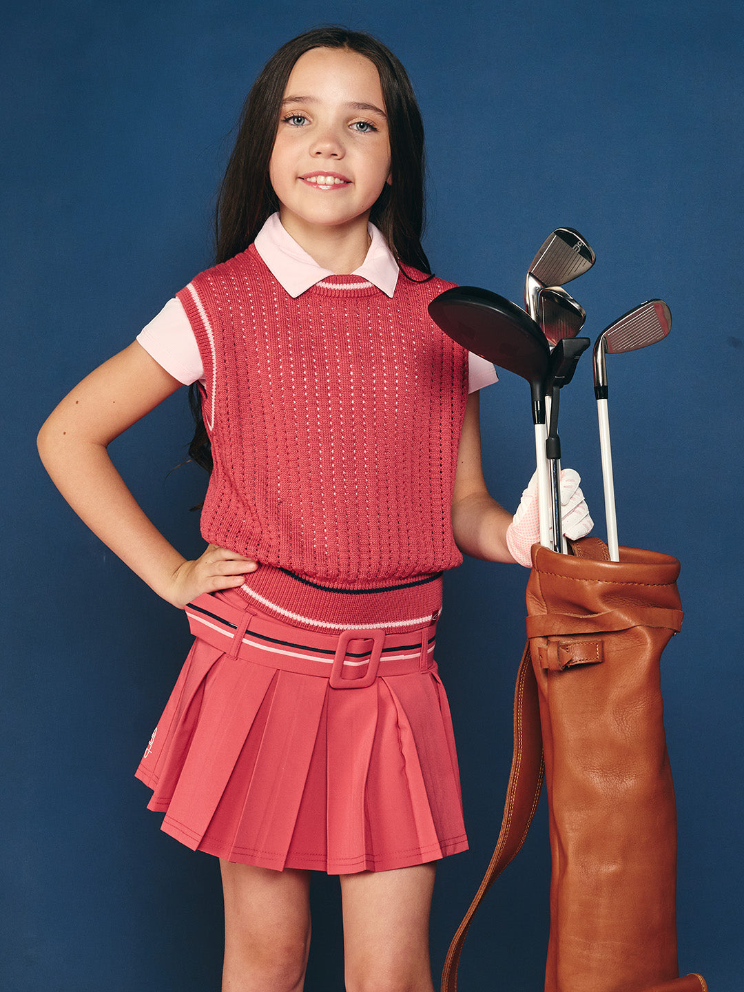 GARB Girls Lottie Pleat Skort
