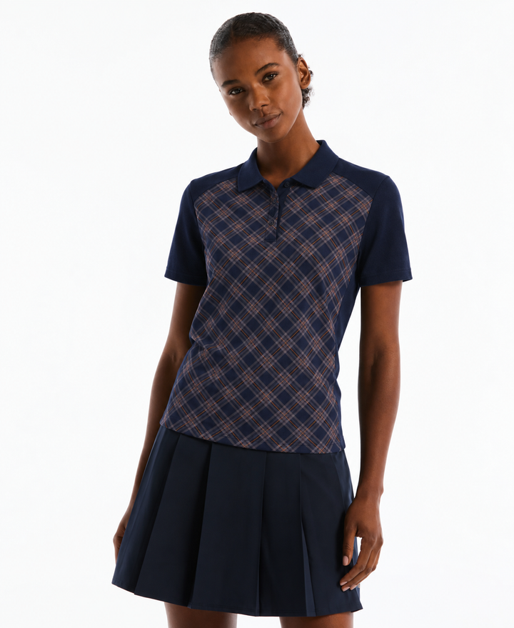 Original Penguin Plaid Short Sleeve Polo