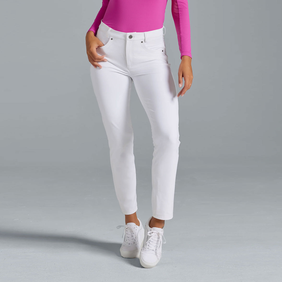 IBKUL 5-Pocket Performance Lightweight Stretch Pant