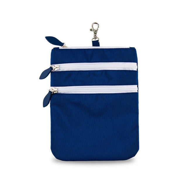 Ame &amp; Lulu 3-Zip Solid Nylon Carry All