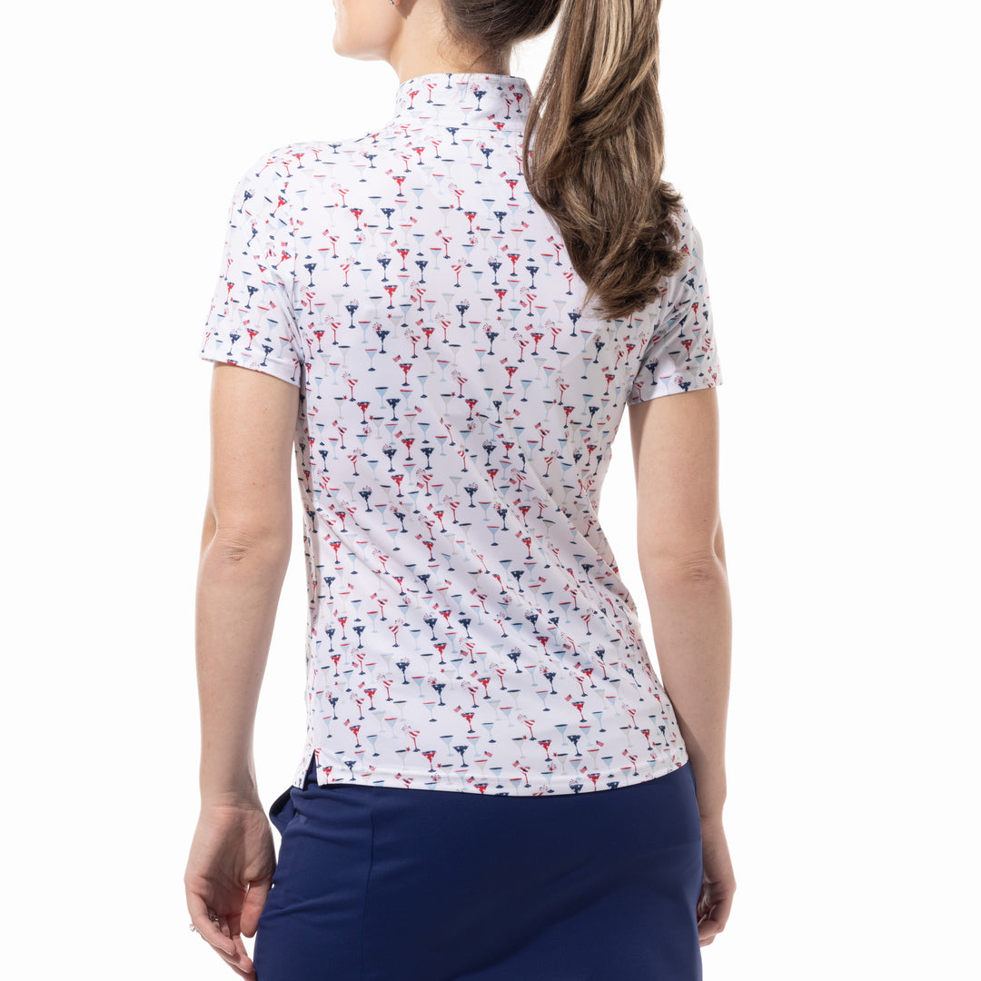 SanSoleil SolCool Libertini Short Sleeve Mock [2026]