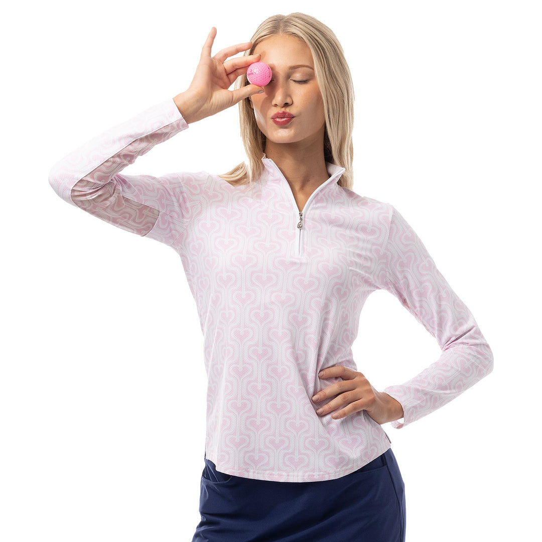 SanSoleil Heartstrings Long Sleeve SolTeK LUX Mock