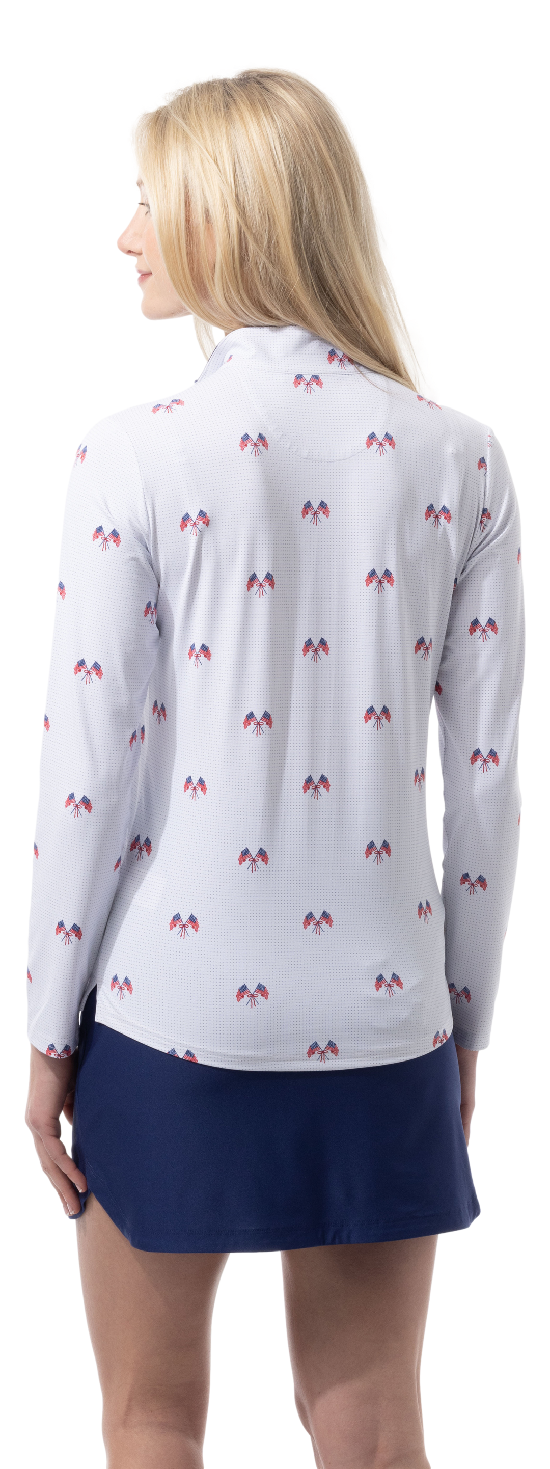 SanSoleil SolairCool Parade Day Long Sleeve Mock