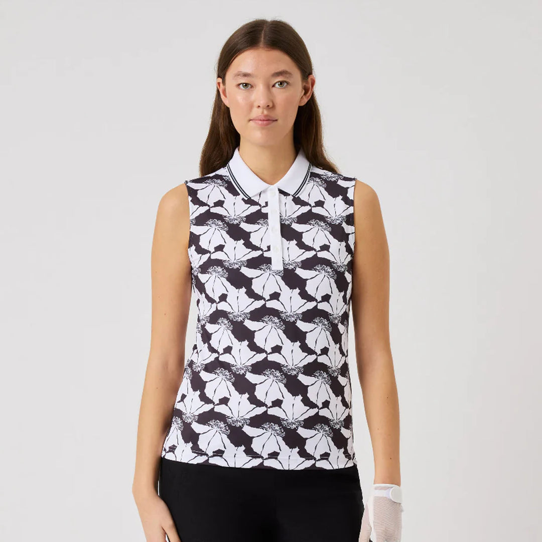 Daily Sports Night Flower Sleeveless Polo [SS26]