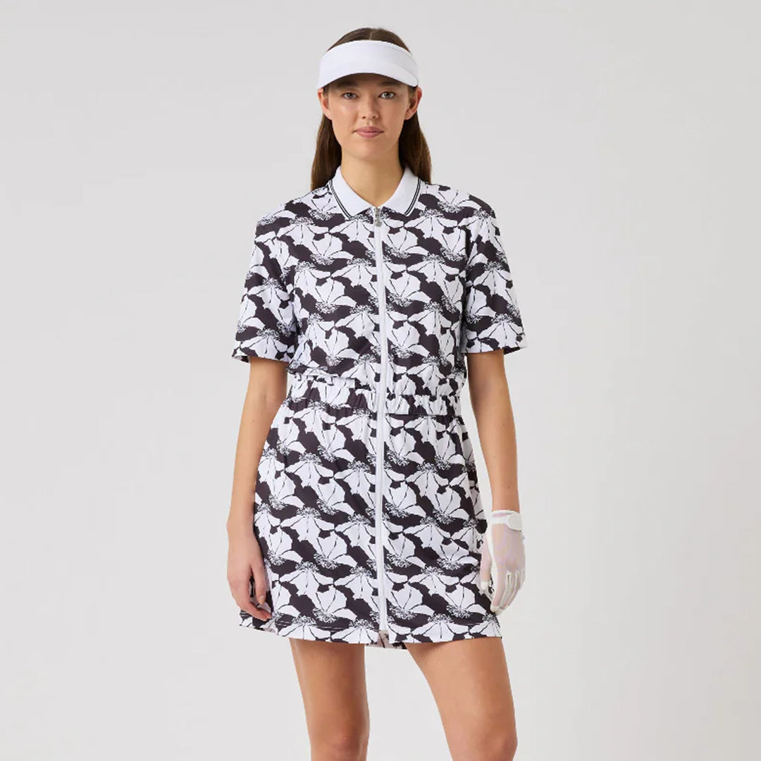 Daily Sports Night Flower Half Sleeve Dress [SS26]