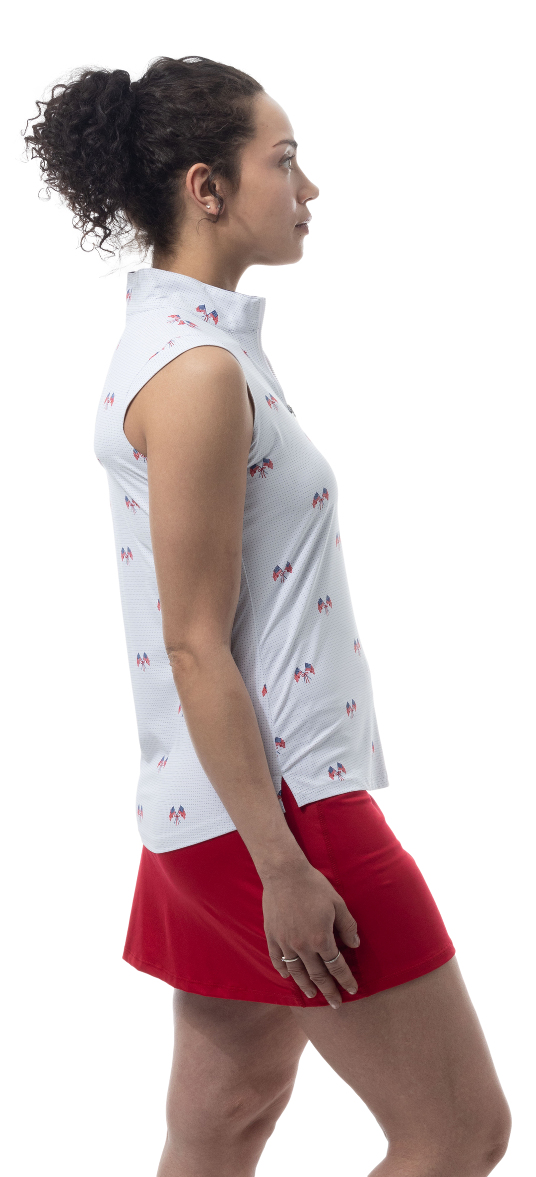 SanSoleil SolairCool Parade Day Sleeveless Mock