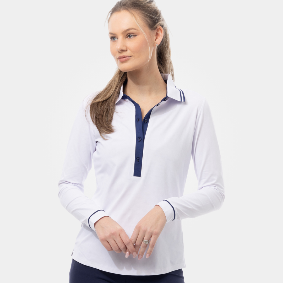 SanSoleil Tipped SolairCool LS Polo [2026]