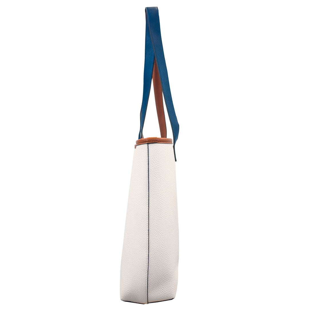 BelynKey Birdie Parchment/Vintage Indigo Tote