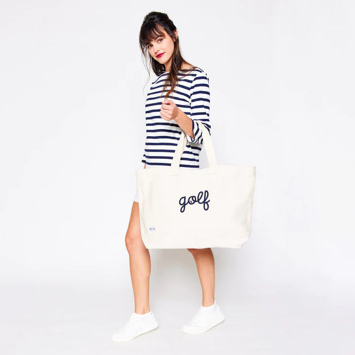 Ame &amp; Lulu Canvas Country Club Golf Totes