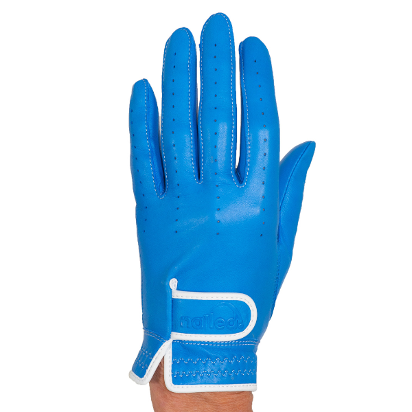 Premium Leather Colored Elongated Golf Gloves