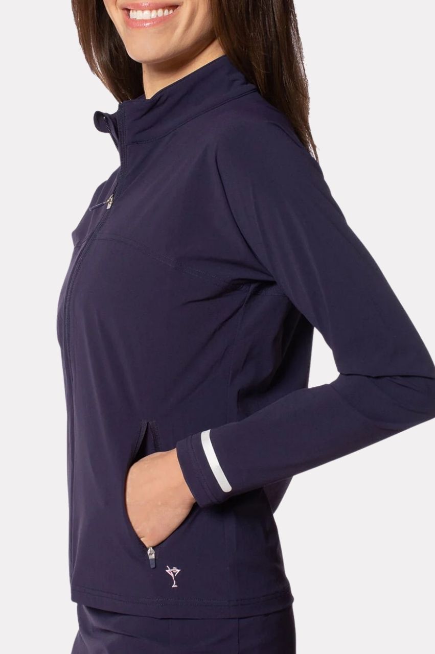 Golftini Navy Be An Athlete Jacket