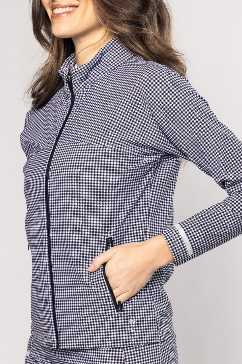 Golftini Be An Athlete Sport Black/White Jacket