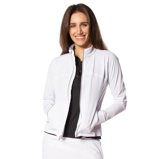 Golftini White Be An Athlete Jacket