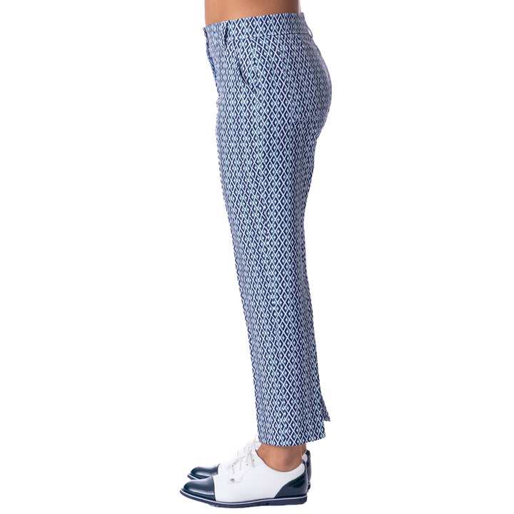 BelynKey Emerald Bay Argyle Classic Crop Pant