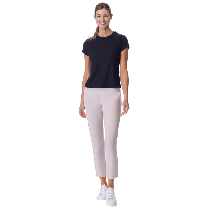 BelynKey Sueded Washed Onyx Short Sleeve Transit Tee