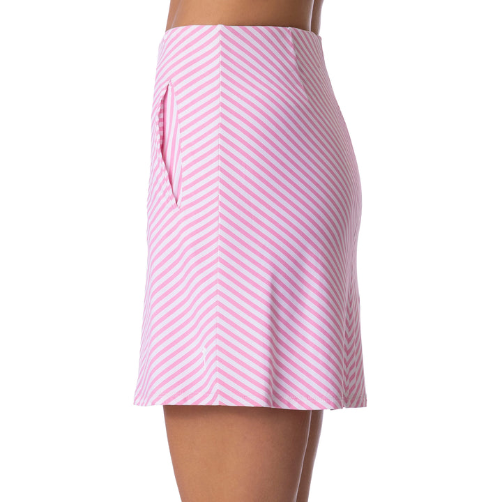BelynKey Cabana Aurora Glow Stripe Skort
