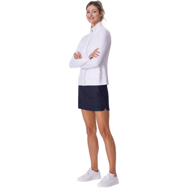 BelynKey Embossed Onyx Skort