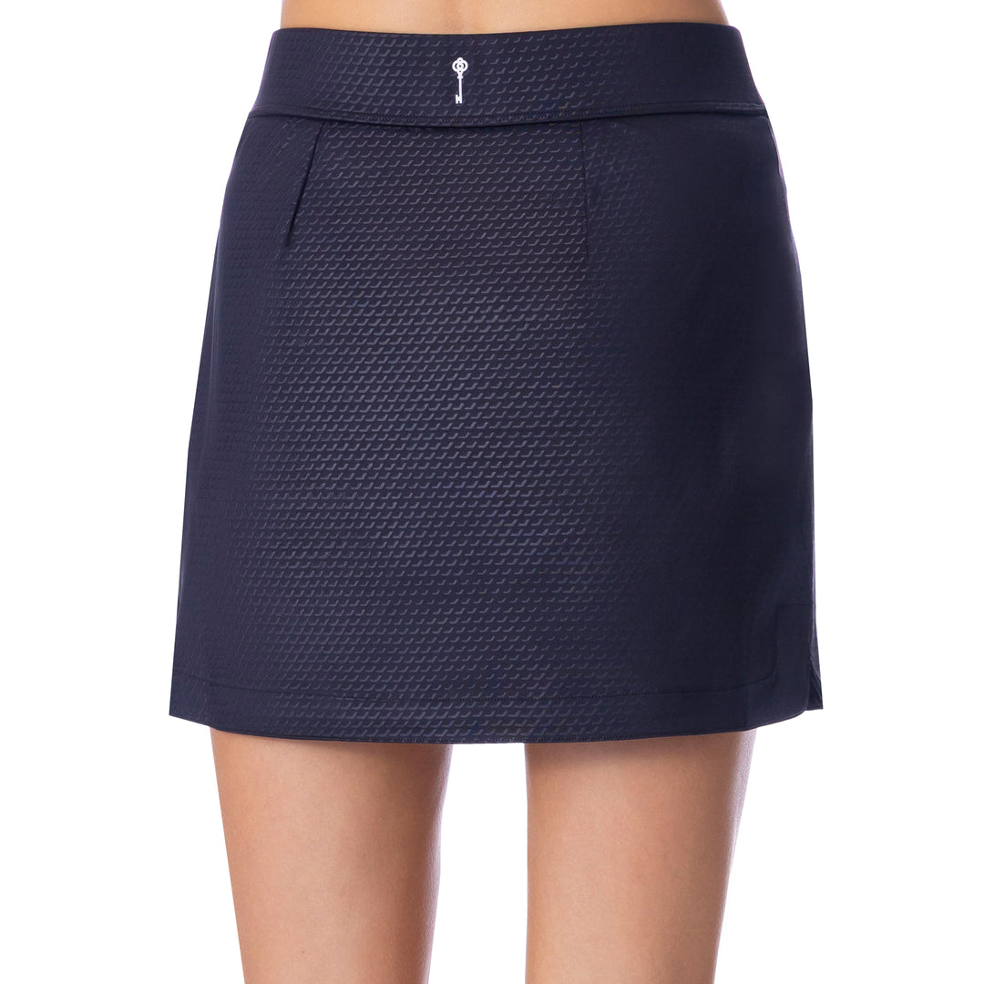 BelynKey Embossed Onyx Skort