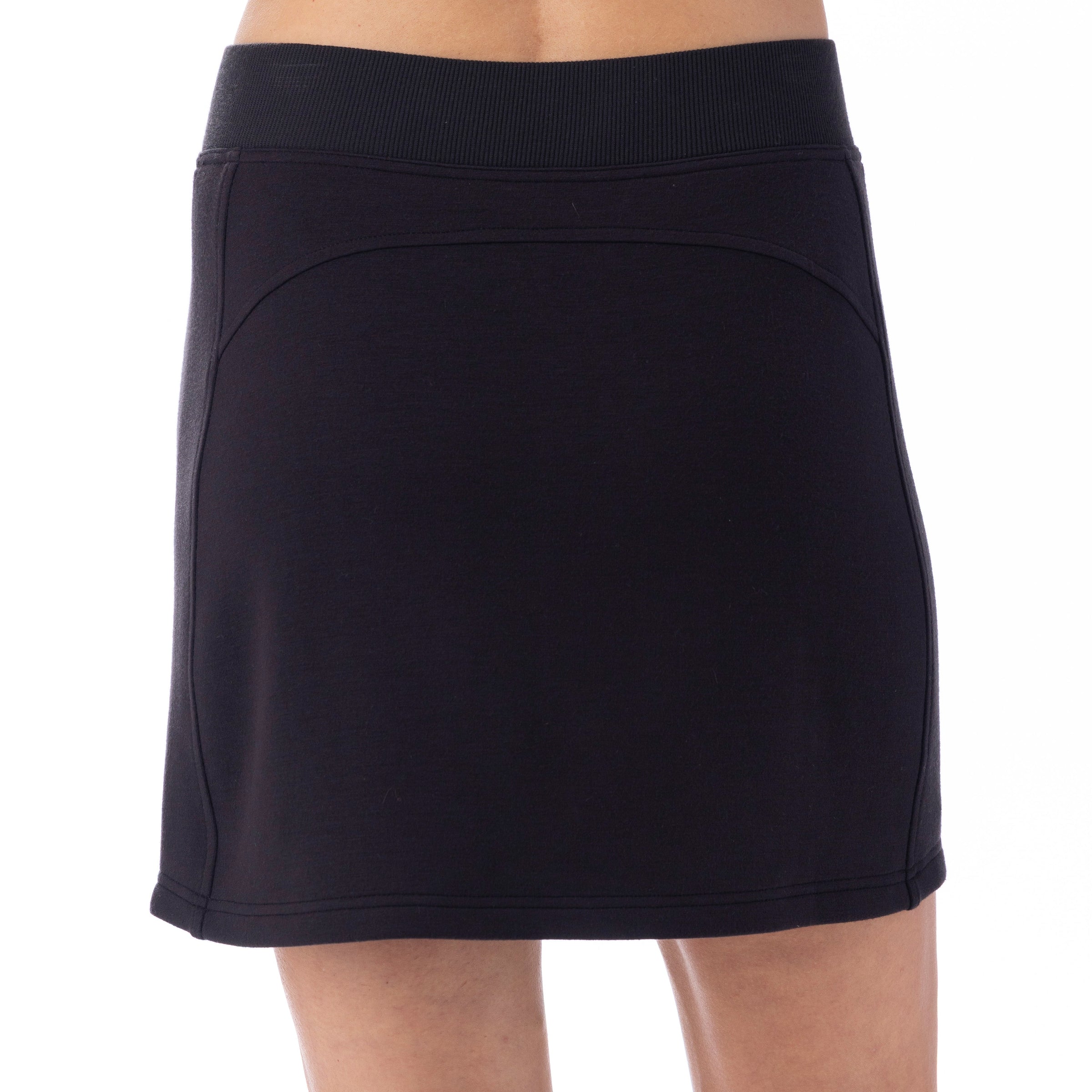 BelynKey Bliss Knit Washed Onyx Skort