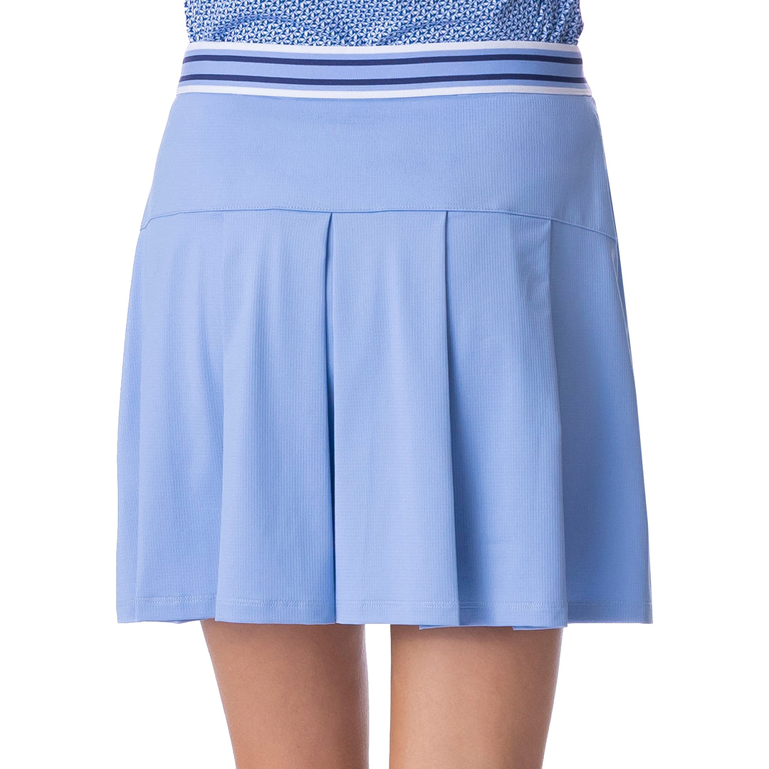 BelynKey Varsity Ice Cap Knit Jacquard Skort
