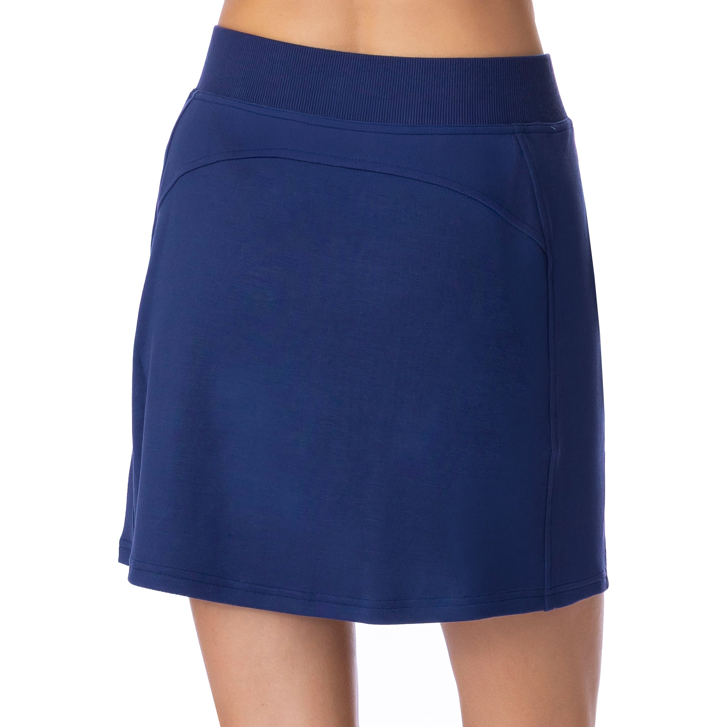 BelynKey Sueded Bliss Washed Ink Knit Skort