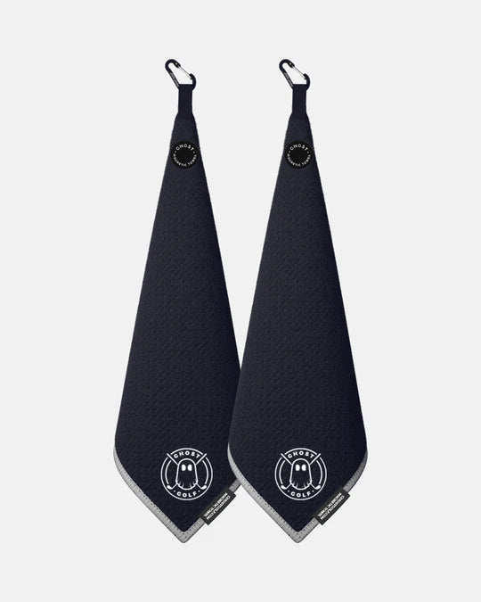 GHOST GOLF Magnetic Greenside Towel [Set of 2]