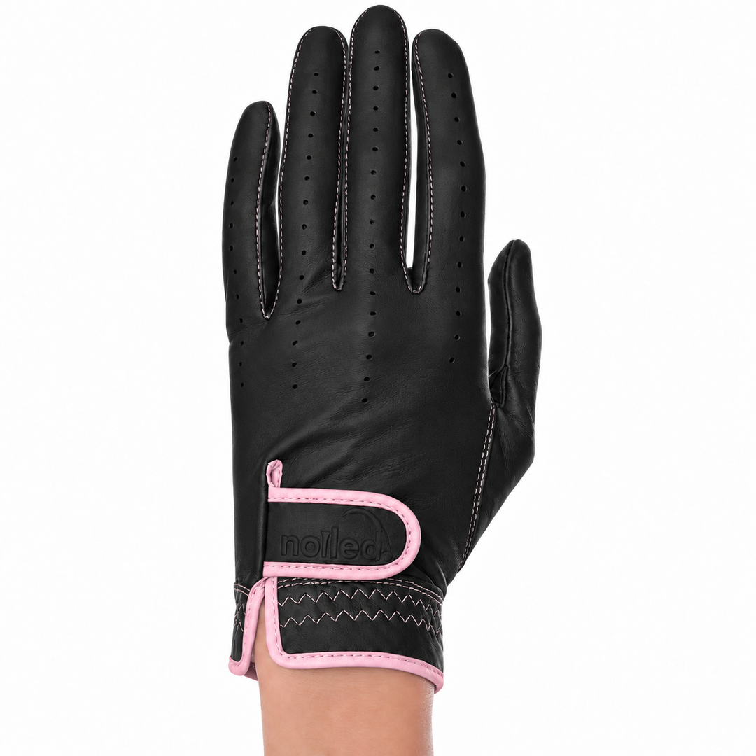 Premium Leather Colored Standard Golf Gloves
