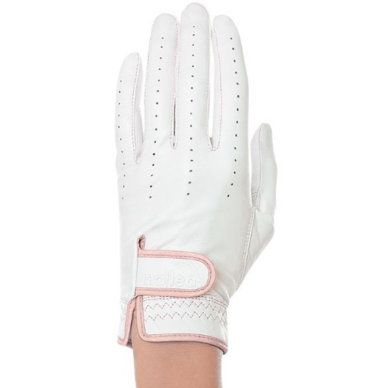 Premium Leather White Standard Golf Gloves
