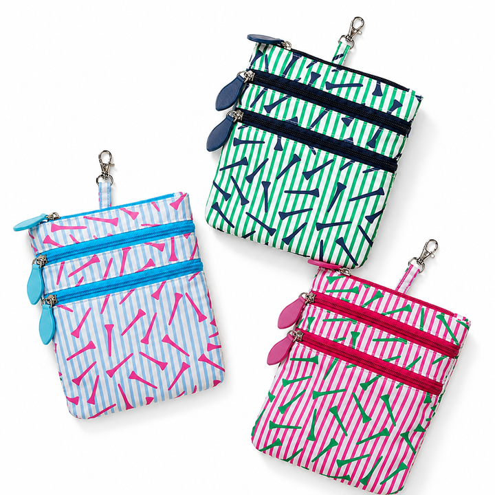 Ame &amp; Lulu 3-Zip Confetti Tee Carry All