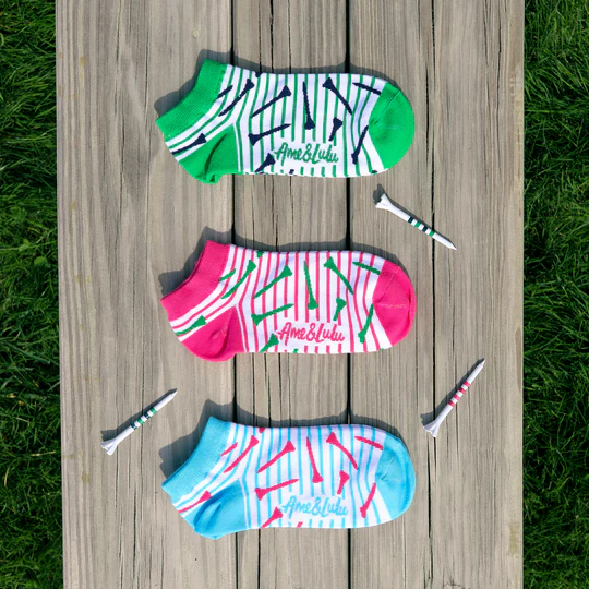 Ame &amp; Lulu Meet Your Match Confetti Tee Socks (3 Pack)