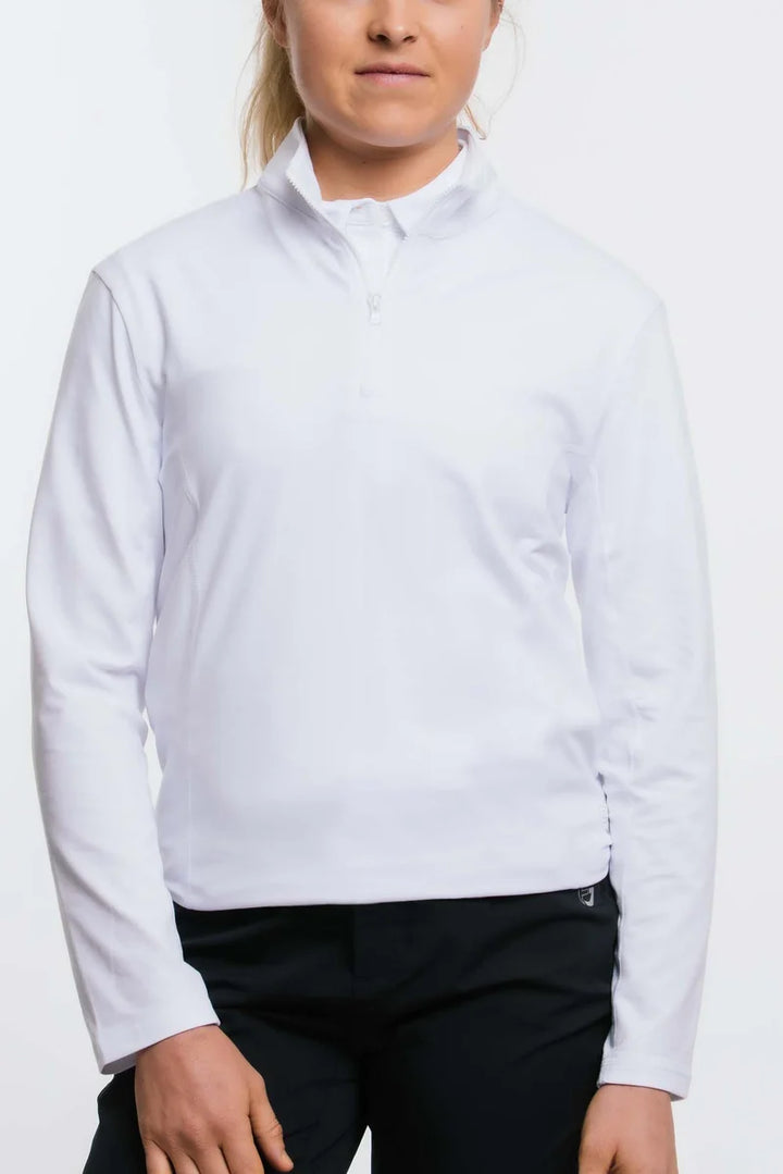 Foray Golf Core Half Zip Long Sleeve Mock