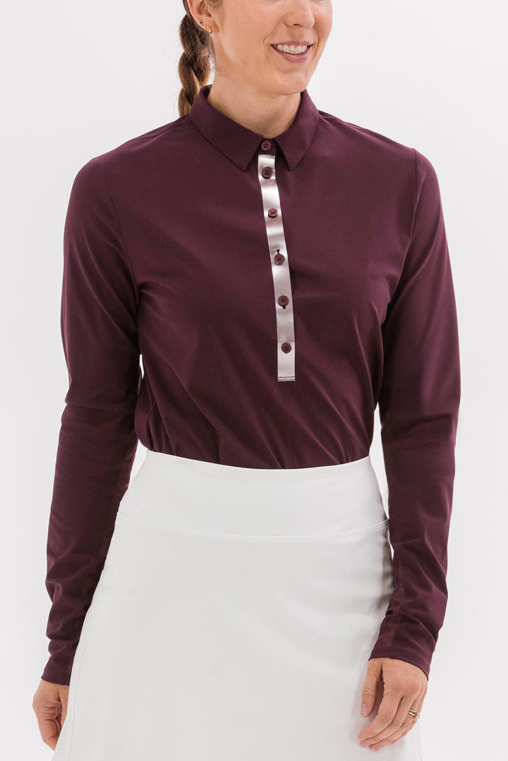 Foray Golf Core UV Long Sleeve Polo