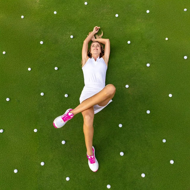 Duca Del Cosma Andiamo White/Pink Waterproof Shoe