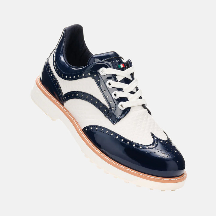 Duca Del Cosma Lazio Navy Waterproof Golf Shoe