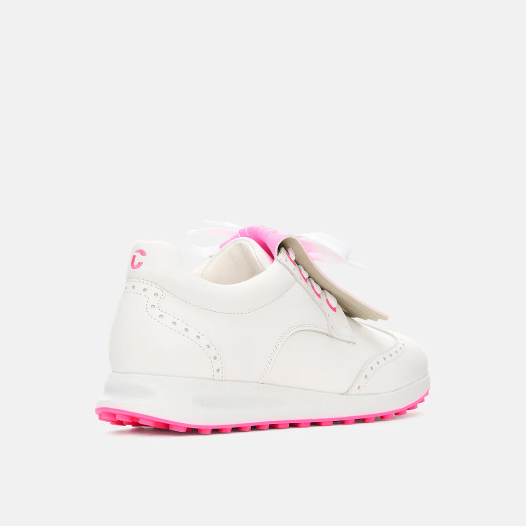 Duca Del Cosma Bellezza 2 White/Pink Golf Shoe