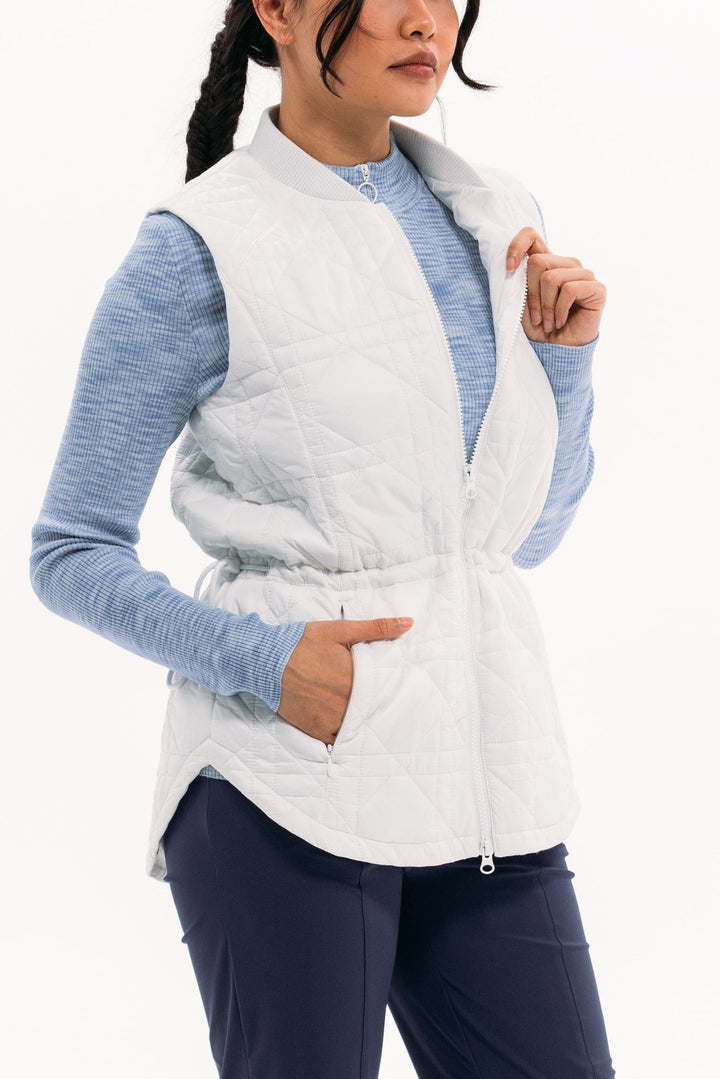 Foray Golf Longline Quilted Vest