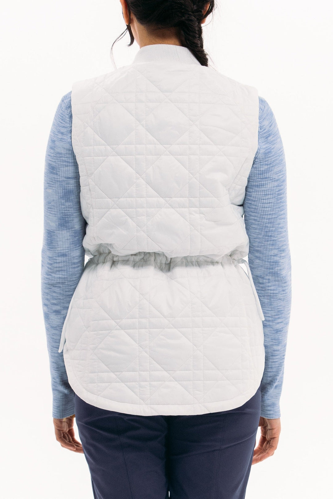 Foray Golf Longline Quilted Vest