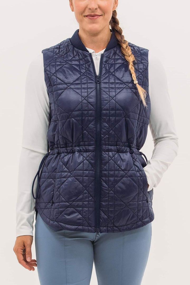 Foray Golf Longline Quilted Vest