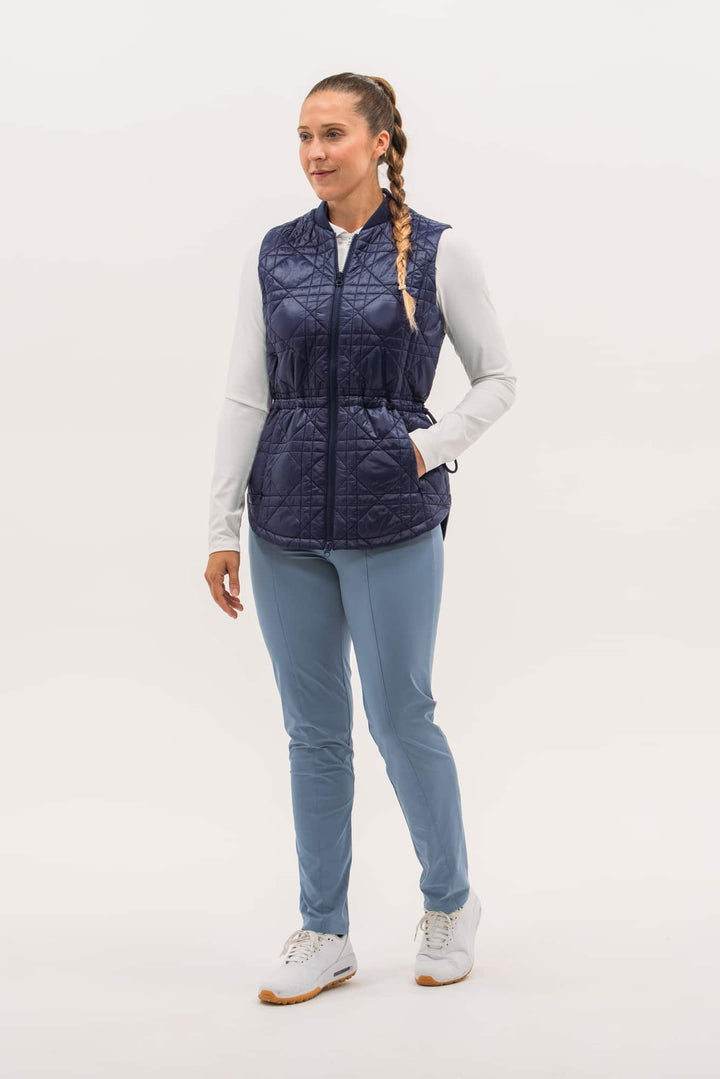 Foray Golf Longline Quilted Vest