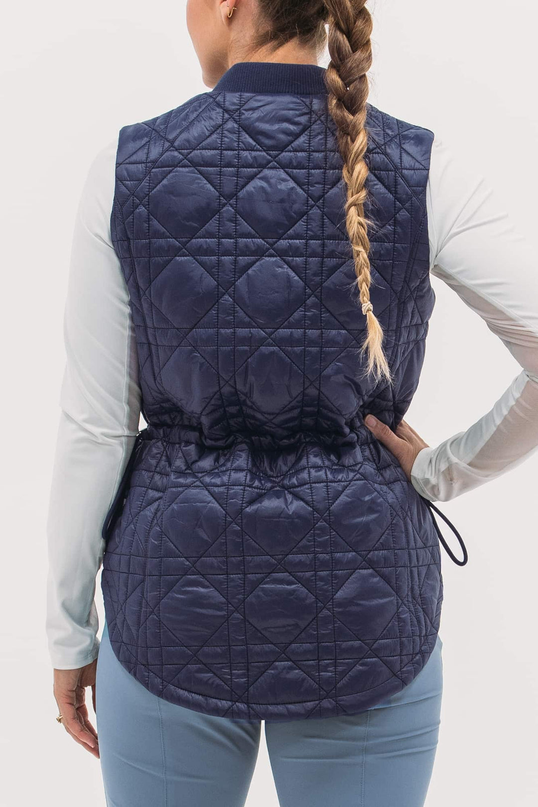 Foray Golf Longline Quilted Vest