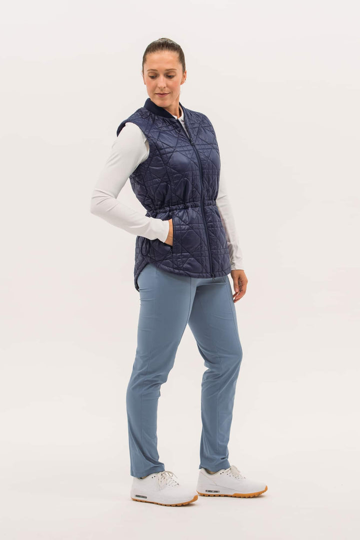 Foray Golf Longline Quilted Vest