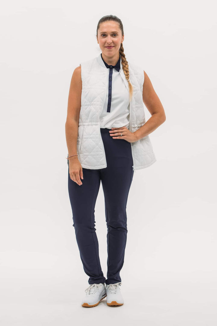 Foray Golf Longline Quilted Vest
