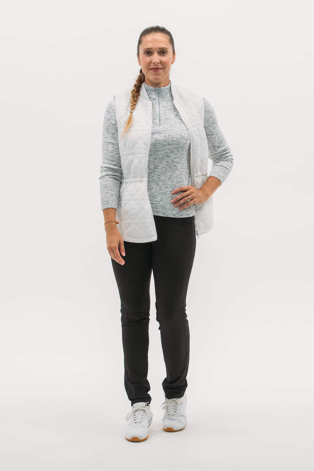 Foray Golf Longline Quilted Vest