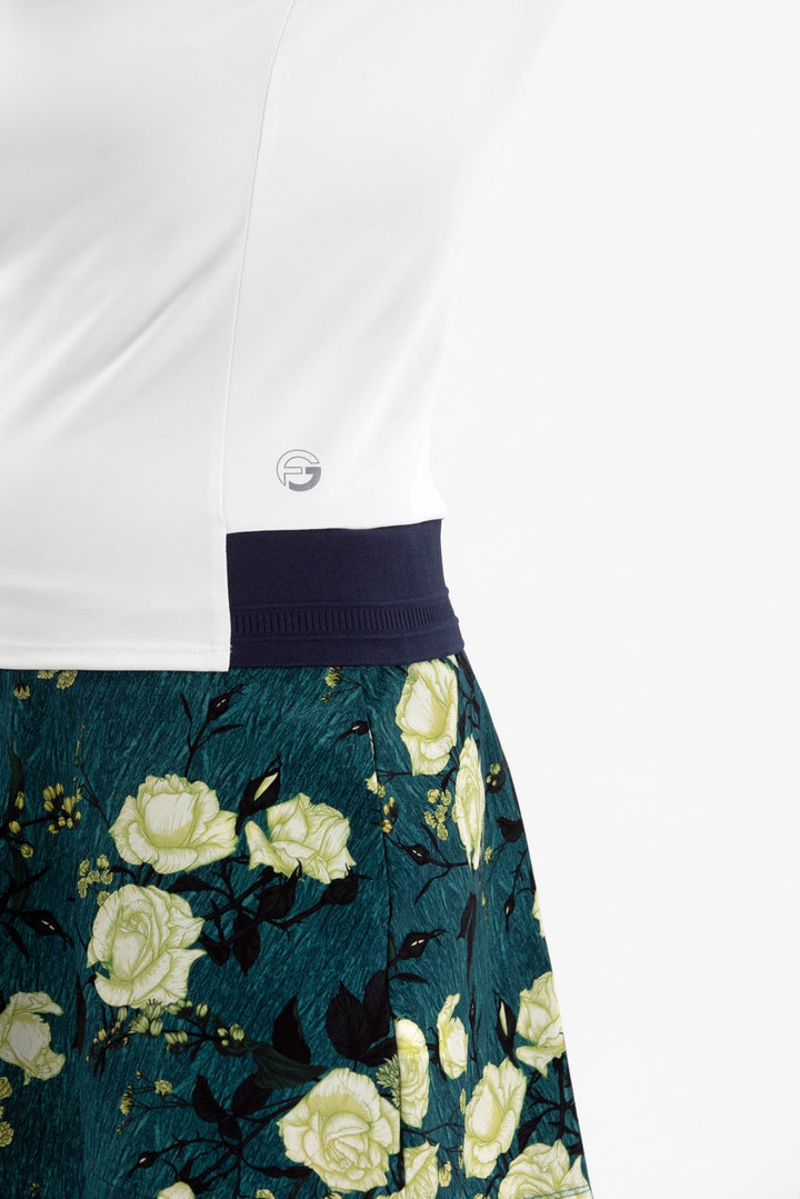 Foray Golf Long Sleeve Contrast Trim Polo
