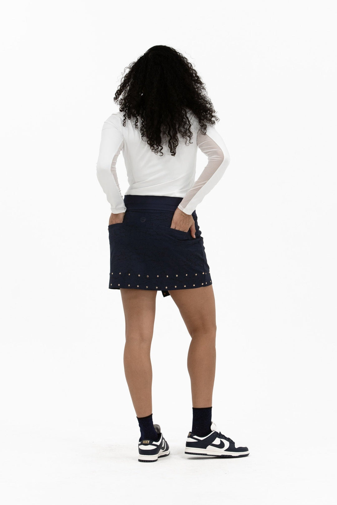 Foray Golf Long Sleeve Contrast Trim Polo