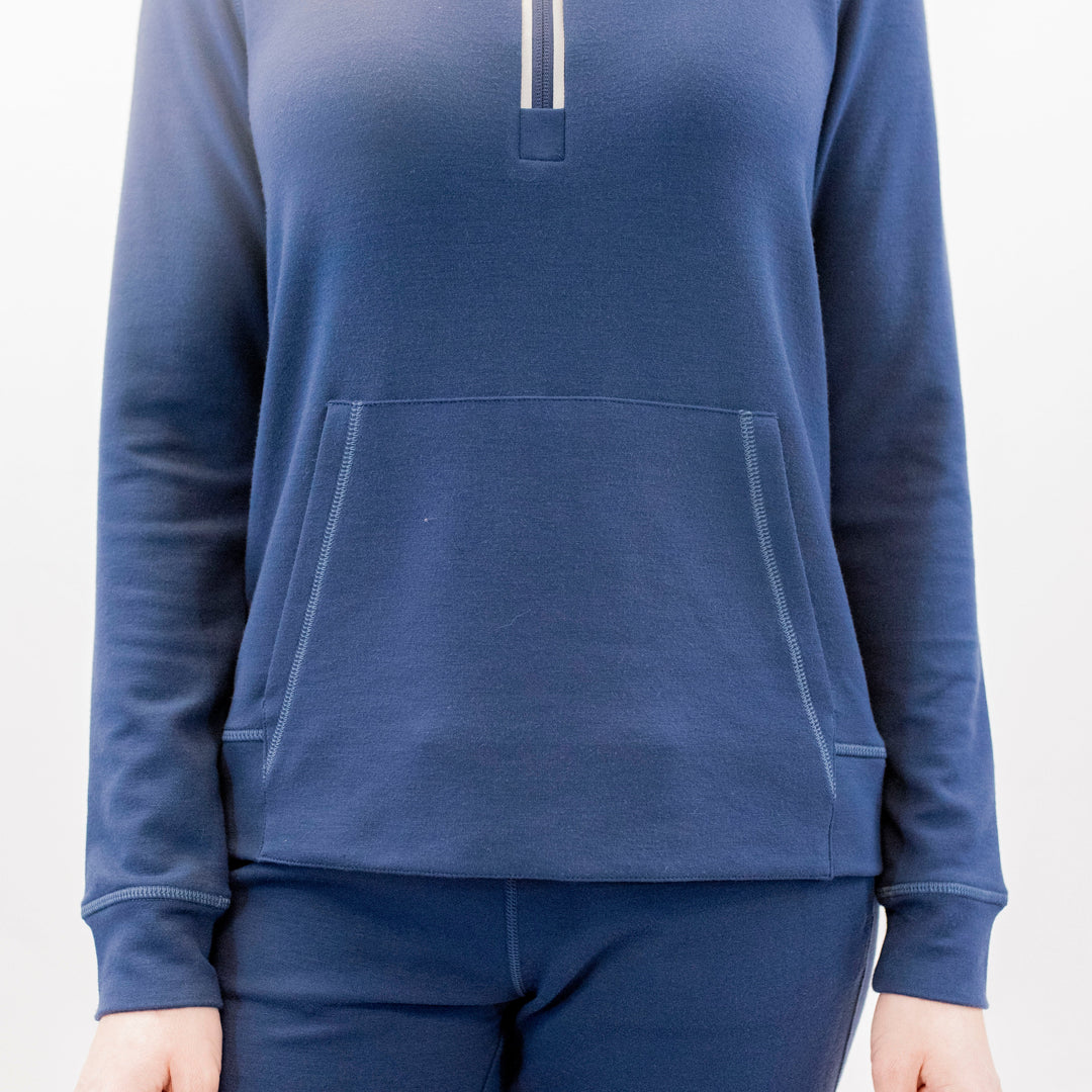 BelynKey Heavenly Washed Ink Quarter Zip