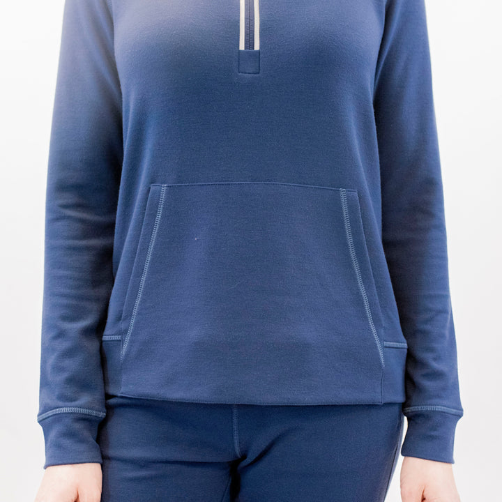 BelynKey Heavenly Washed Ink Quarter Zip
