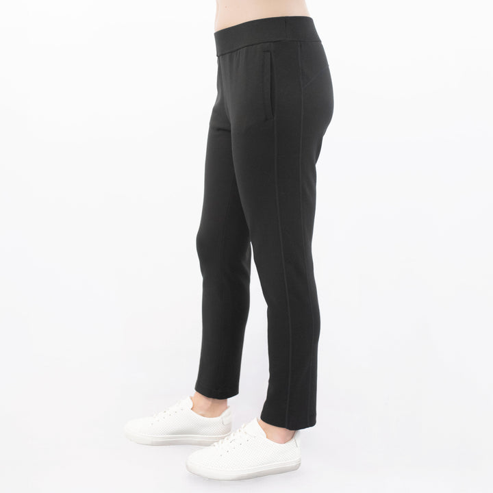 BelynKey Bliss Washed Onyx Knit Easy Pant