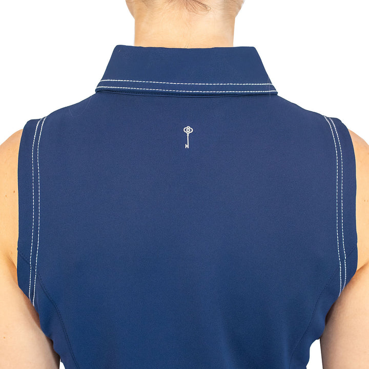 BelynKey Charlotte Navy Sleeveless Dress